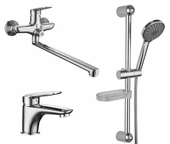 Комплект смесителей Lemark Set LM7302C Хром