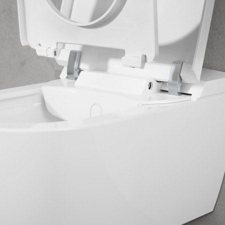 Унитаз-биде подвесной Villeroy & Boch ViClean-I100 V0E100R1 alpin ceramicplus