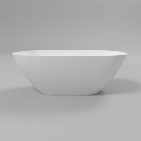 Ванна WHITECROSS Onyx D 160x75 (белый глянец) иск. камень