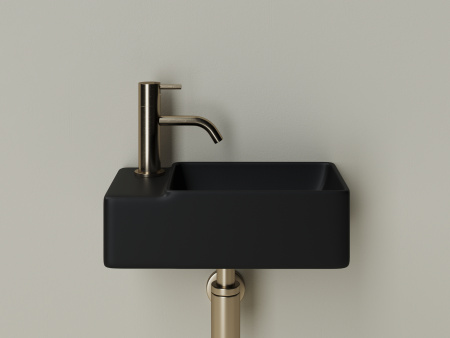 Раковина подвесная 40см Ceramica Nova Element CN5046MB черный матовый