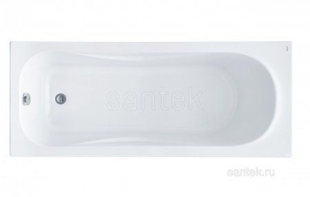 Акриловая ванна Santek Тенерифе 150х70 прямоугольная белая 1WH302213