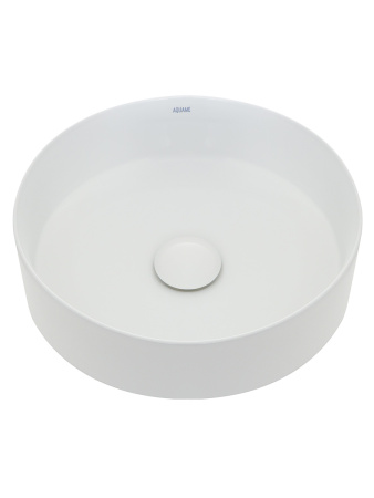Раковина накладная 35.5см AQUAme AQM5012 белый