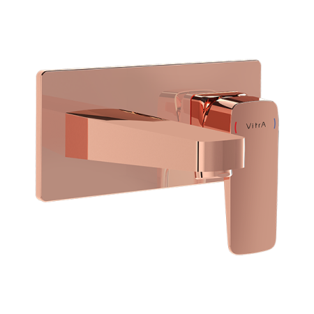 Смеситель для раковины Vitra Root Square A4273826EXP медь