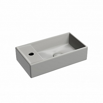 Раковина подвесная 40см Ceramica Nova Element CN6051RMH серый матовый