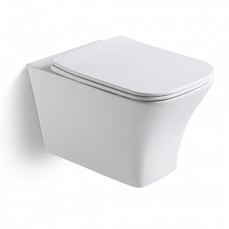 Унитаз подвесной Black&White Universe 723W00 белый