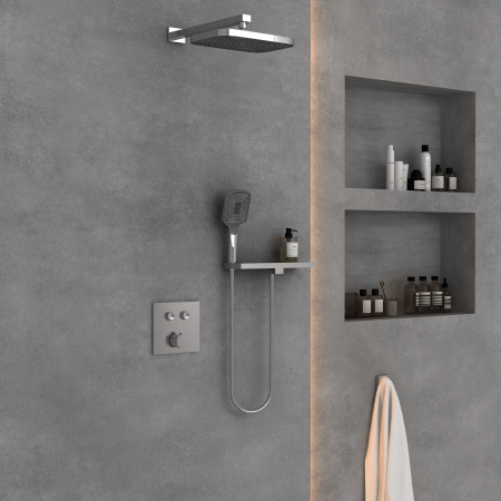 Душевой комплект Vincea VSFW-4211RCH встраиваемый, 2 режима, хром