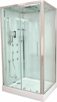 Душевая кабина Timo Premium PURO Н-510 R 120x90x220 профиль хром глянцевый, стекло прозрачное