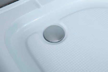 Душевая кабина Timo Eco TE-0702 R P 120x80x215 профиль белый, стекло рифленое