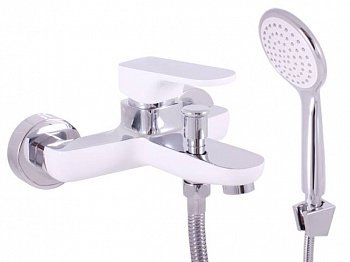 Смеситель Rav Slezak Yukon CB YU154.5/1CB Хром/Белый