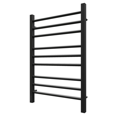 Полотенцесушитель электрический Point PN70758B П9 500x790 диммер слева, черный