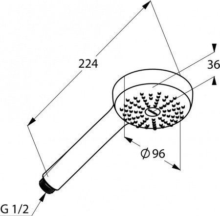 Душевой гарнитур Kludi Logo 6816005-00 Хром