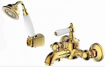 Смеситель для ванны с душем Bravat Art F675109U-B1-RUS бронза