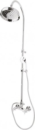 Душевая стойка Cezares LORD-CD-30-01-M хром