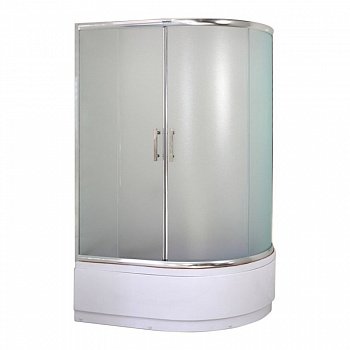 Душевой угол Esbano ES-8027L 120x80x200 профиль хром, стекло матовое