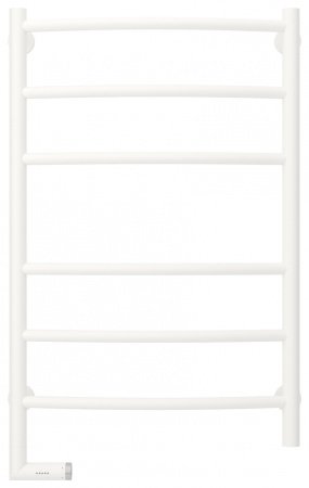 Полотенцесушитель электрический Сунержа Галант 2.0 80х50 белый матовый, подключение левое