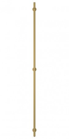 Полотенцесушитель электрический Сунержа Аскет 1650 золото матовое