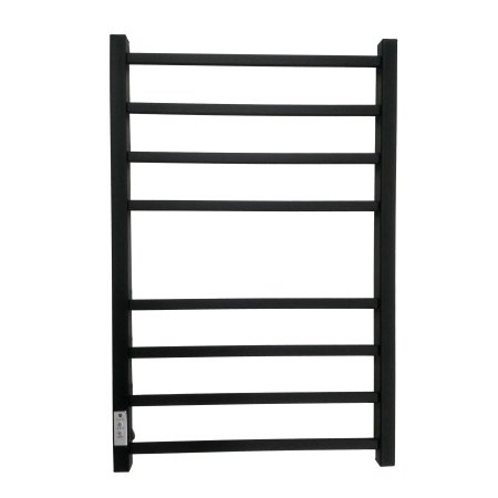 Полотенцесушитель электрический Маргроид Вид 81-10 профильный 80х50 черный матовый