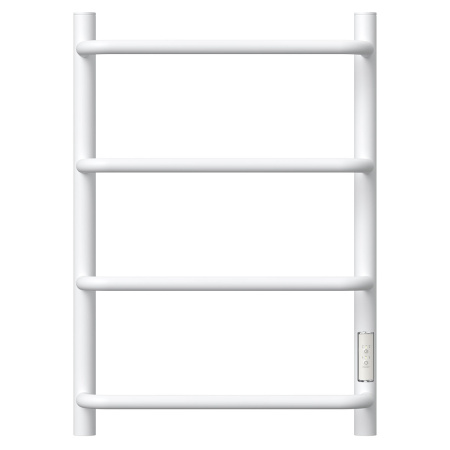 Полотенцесушитель электрический Point PN08846W П4 400x600 диммер справа, белый матовый