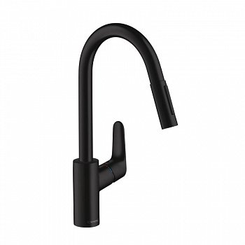 Смеситель для кухни Hansgrohe Focus M43 31815670 черный матовый