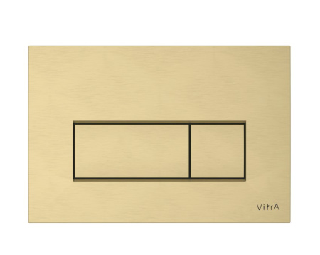 Кнопка смыва Vitra Root Square 740-2325 золото матовое