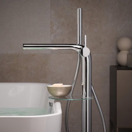 Смеситель для ванны напольный Keuco Edition 400 51527010100 хром