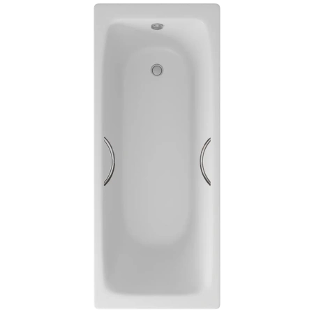 Ванна чугунная Delice Biove 1700х750, с ручками