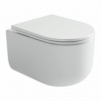 Унитаз подвесной безободковый Ceramica Nova Ulma CN4006 белый