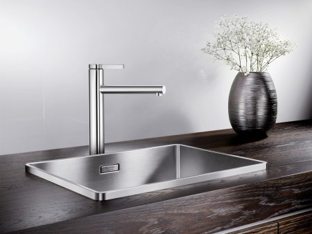 Смеситель для кухни Blanco Linee 517596 нержавеющая сталь