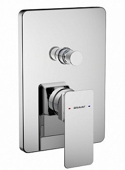 Смеситель для ванны с душем Bravat Phillis P69195C-ENG хром