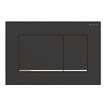Кнопка смыва Geberit Sigma 30 115.883.14.1 хром глянцевый/черный матовый Кнопка смыва Geberit Sigma 30 115.883.14.1 хром глянцевый/черный матовый