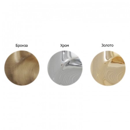 Стеклянная полка Webert Ottocento 72 AM500701 Хром