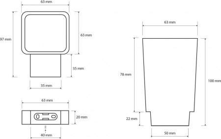 Держатель для зубных щеток Bemeta Via 135011012 Хром