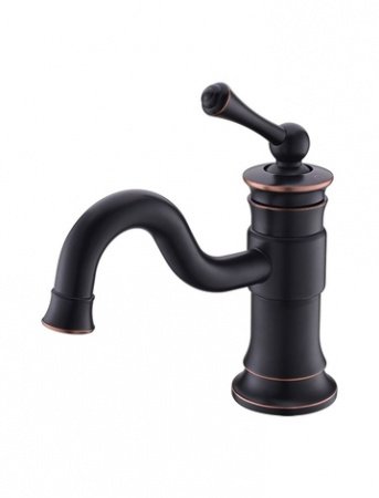 Смеситель для раковины Timo Adelia 6061/04F черный антик матовый