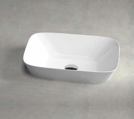 Раковина полувстраиваемая 60см Azzurra Prua PRU60/IN bi*0 белый