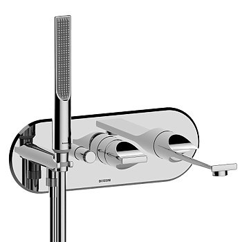 Смеситель для ванны с душем Bossini Apice Z00555.030 хром