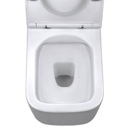 Унитаз подвесной безободковый Vincea Ultra VT1-32 белый, с сиденьем микролифт