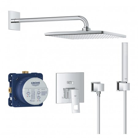 Встраиваемая душевая система Grohe Eurocube 25238000 хром
