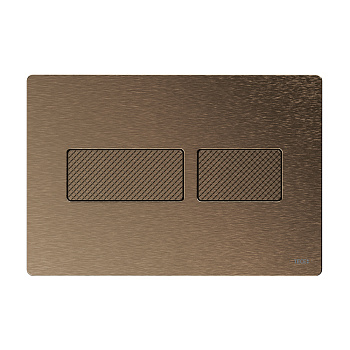 Кнопка смыва TECE Solid 9240435 бронза шлифованная