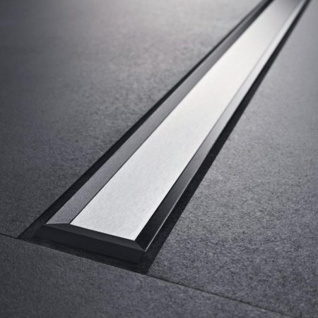 Душевой лоток Geberit CleanLine 20 154.450.00.1 Черный/Матовый хром