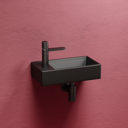 Раковина подвесная 40см Ceramica Nova Element CN6051RMB черный матовый