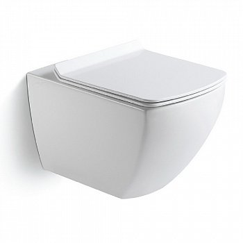 Унитаз подвесной Black&White Universe 726W00 белый