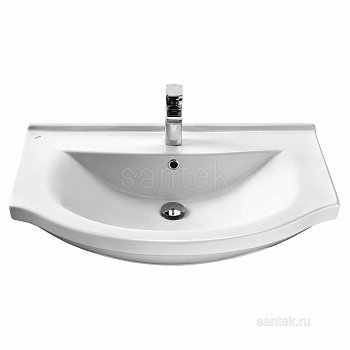 Раковина Santek Эльбрус 80 отверстие под смеситель 1WH109653
