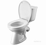 Унитаз-компакт Santek Бриз с диагональным выпуском 1WH202569