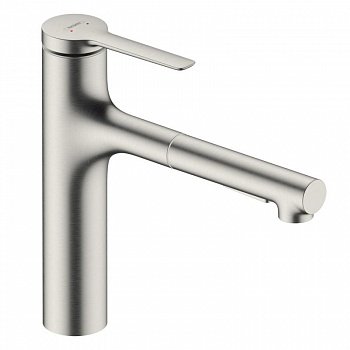 Смеситель для кухни Hansgrohe Zesis M33 74801800 нержавеющая сталь
