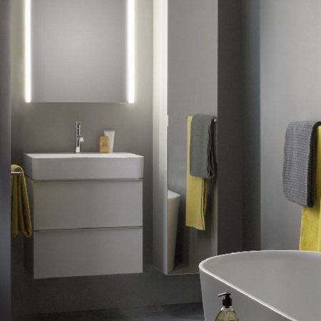 Шкаф пенал Laufen Val 30 подвесной Белый матовый