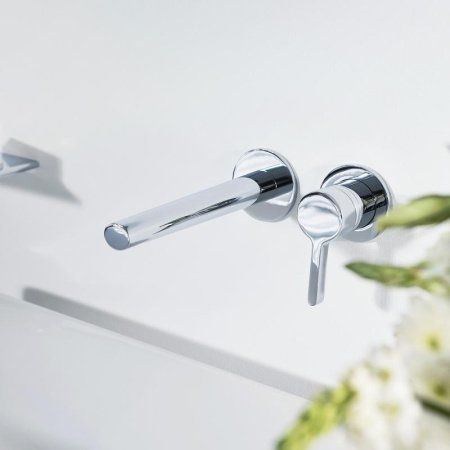 Смеситель для раковины (вынос 25см) Keuco Edition 400 51516010202 хром