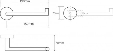 Держатель для туалетной бумаги Bemeta Omega 104212032 Глянец