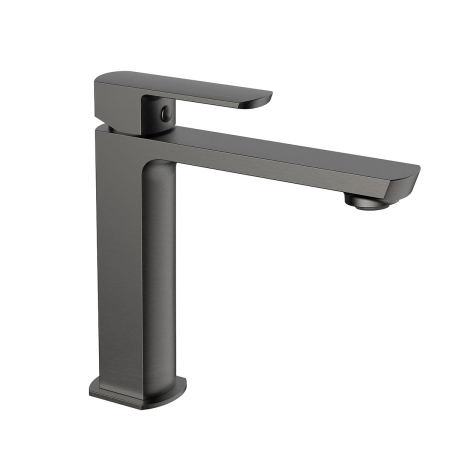 Смеситель для раковины Vincea Next VBF-1N1GM вороненая сталь