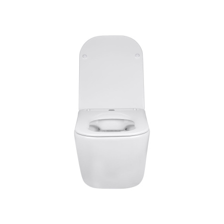 Унитаз подвесной безободковый Vincea Core VT1-28 белый, с сиденьем микролифт