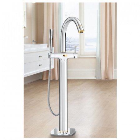 Смеситель для ванны Grohe Grandera 23318IG0 хром/золото